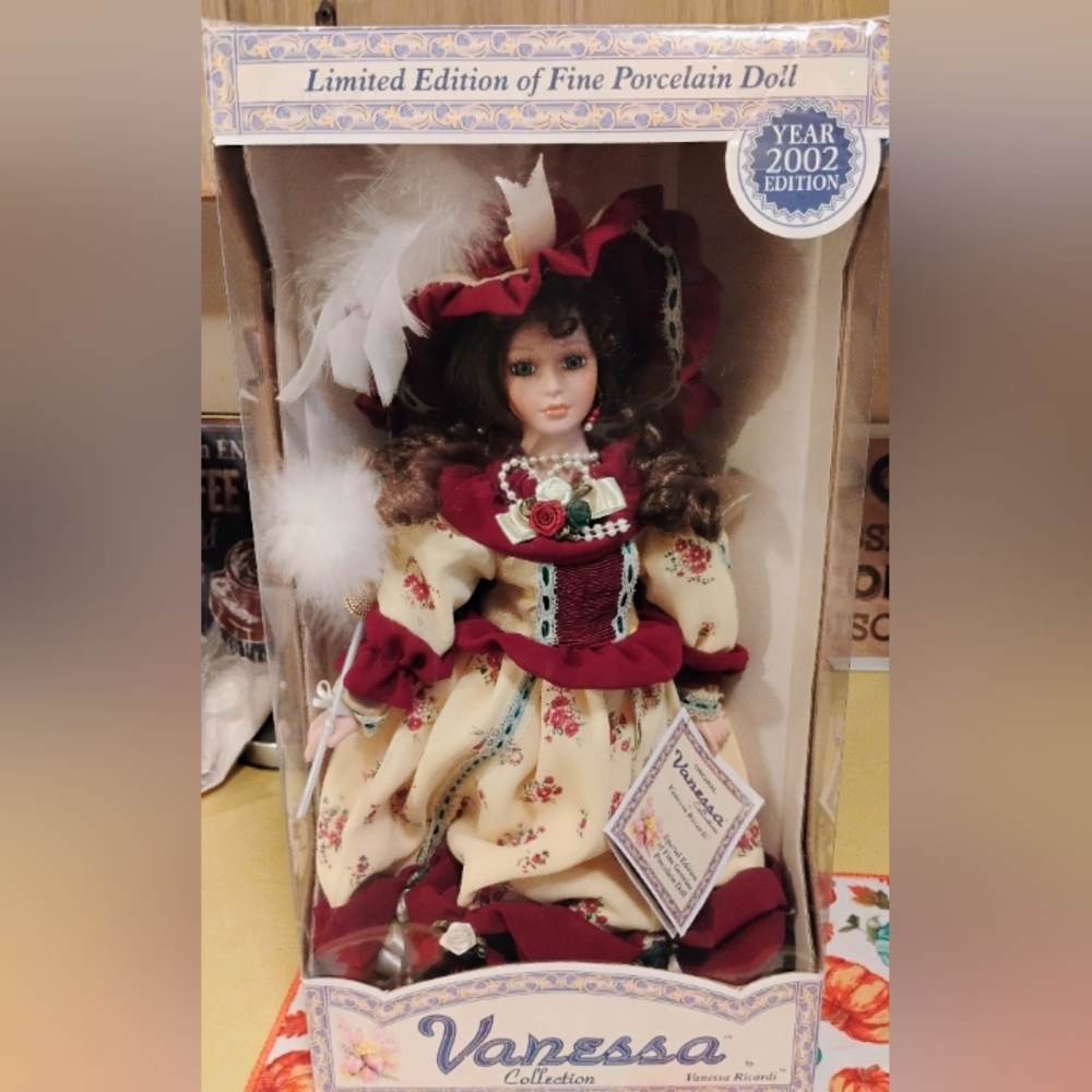 Vanessa Collection by Vanessa Ricardi Porcelain Doll